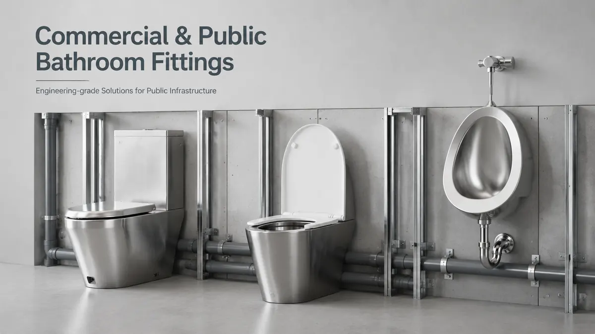 Commercial and public bathroom fittings catalog