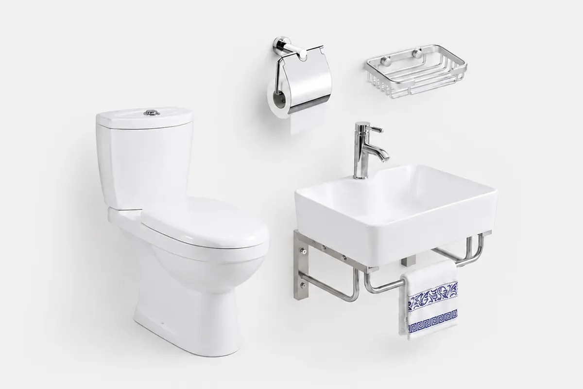 Bathroom sanitaryware and fixtures