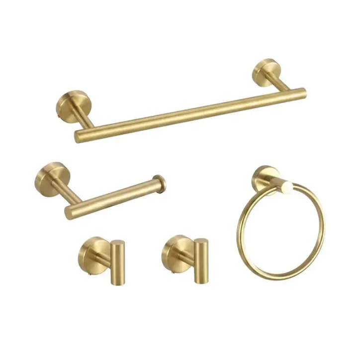 Round Design Bath Fitting Knit 5pcs per Set