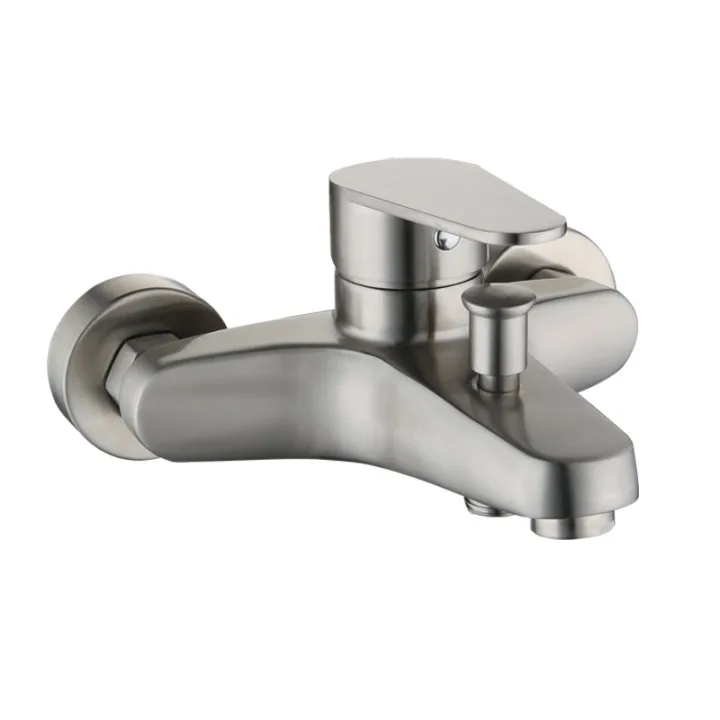 Wall-Mounted Single-Handle Bath Shower Faucet