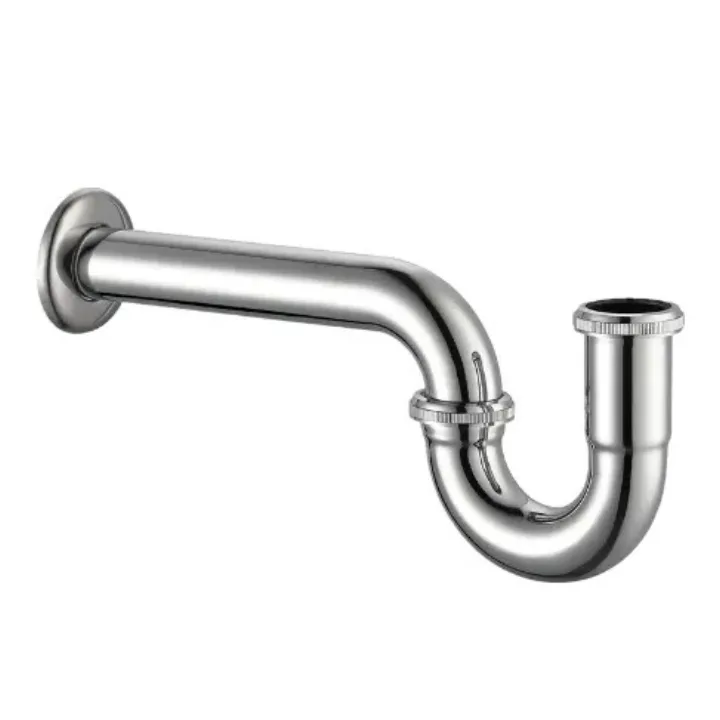 Wall-Mounted P-Trap Pipe