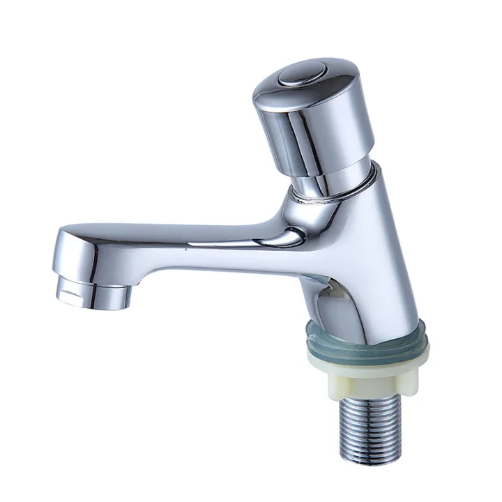 Deck-mounted Self-closing Timer Faucet, Standard