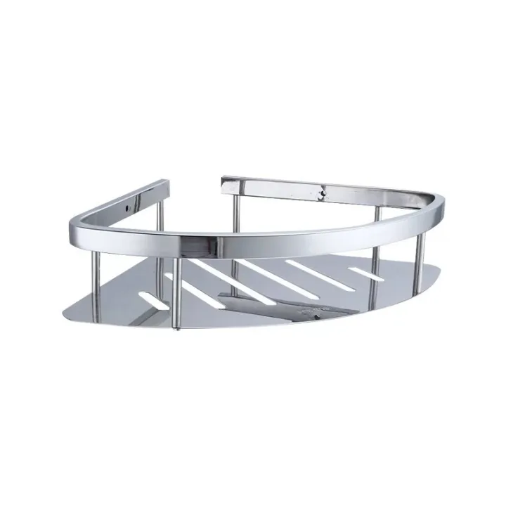 304 Stainless Steel A5 Single Layer Corner Shelf