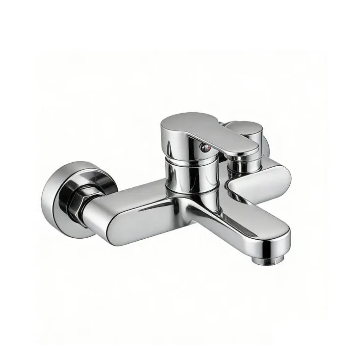 Wall-Mounted Single-Handle Bath Shower Faucet