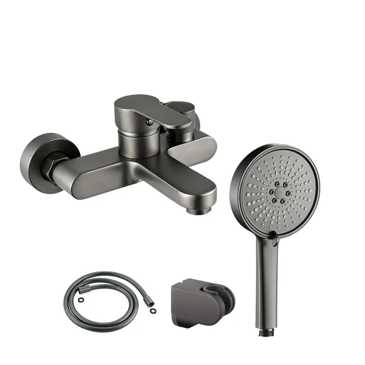 Wall-Mounted Single-Handle Bath Shower Faucet
