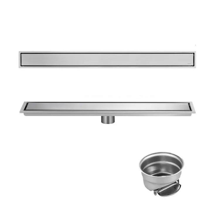 Linear Floor Drain for Bathroom & Shower 10*60cm