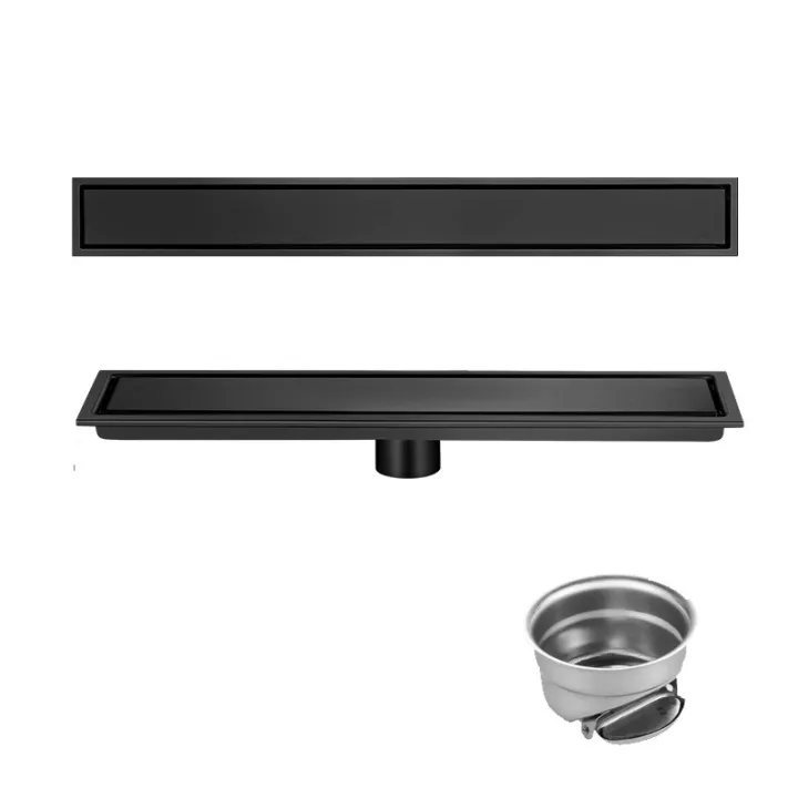 Linear Floor Drain for Bathroom & Shower 10*50cm