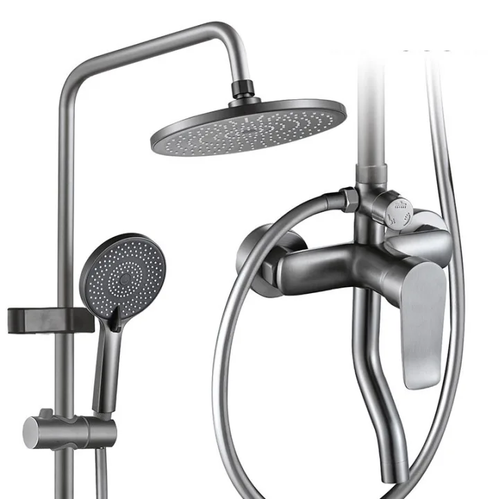 Functions Shower System with Handheld and Rainhead