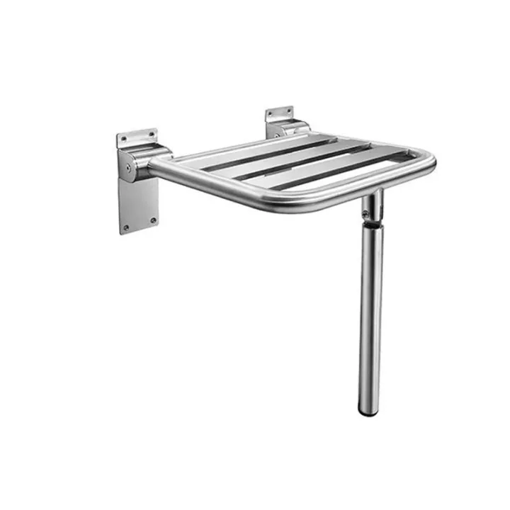 304 Stainless Steel Wall-Mounted Foldable Shower Chair