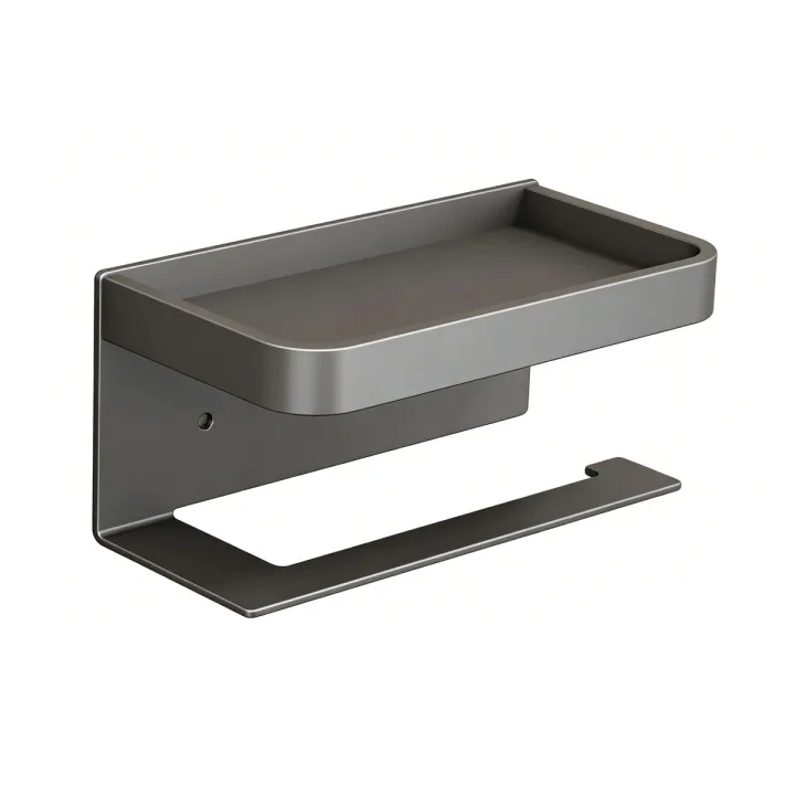 Bathroom Shelf with Toilet Paper Holder
