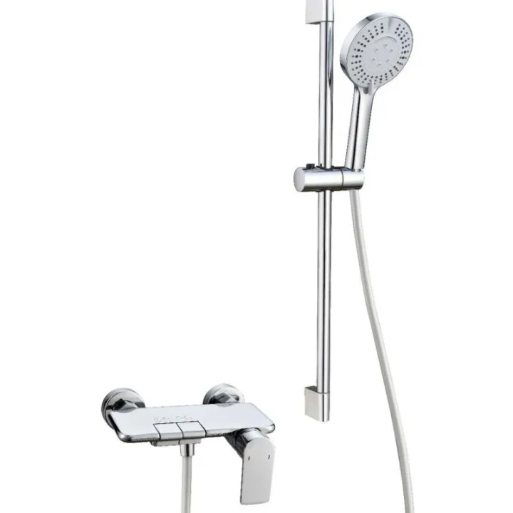 Wall-Mounted Single-Handle Bath Shower Faucet