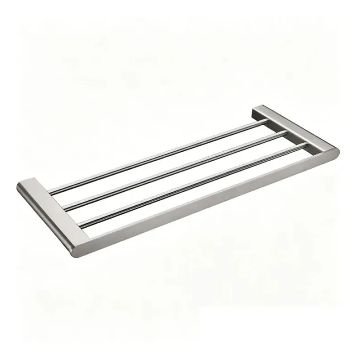 D-Series Square Base Bath Towel Rack 60cm