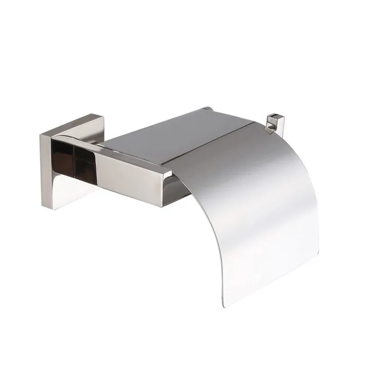 H-Series Square Base Covered Toilet Paper Holder