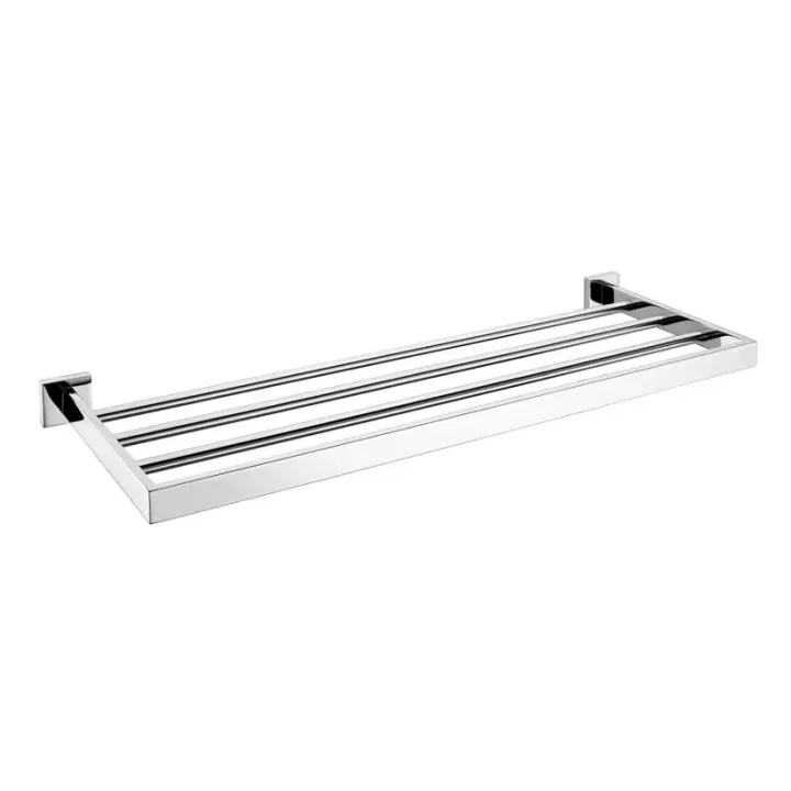 F-Series Square Base Bath Towel Rack 60cm