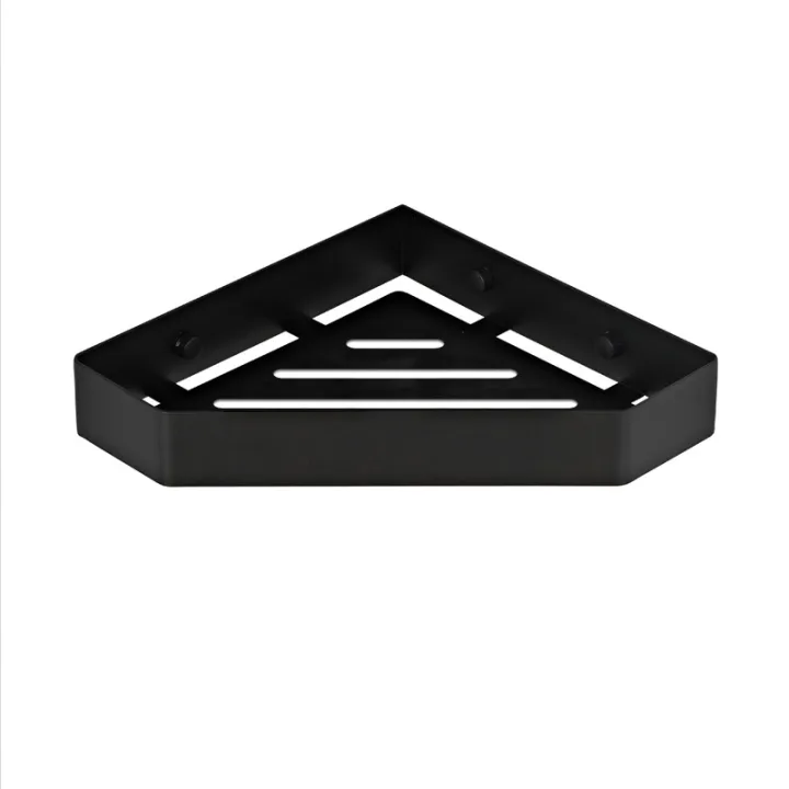 304 Stainless Steel A11 Single Layer Corner Shelf - Square Wire