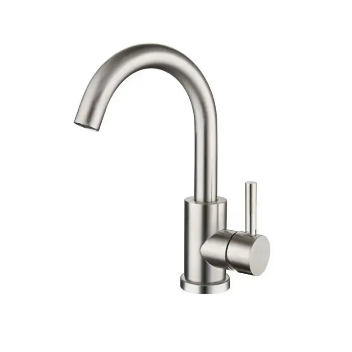 Deck-Mounted Single-Lever Basin Faucet Mixer