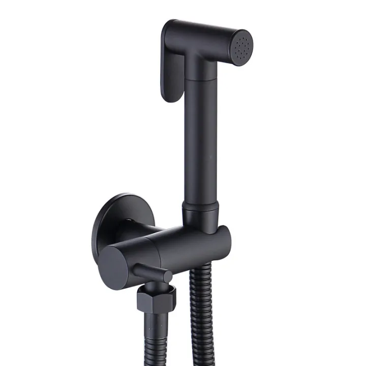 Round Concealed Wall-Mounted Bidet Sprayer Kit