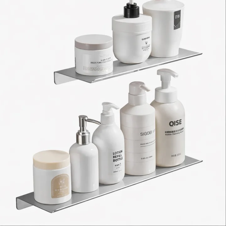 304 Stainless Steel 30cm Length Bathroom Shelf