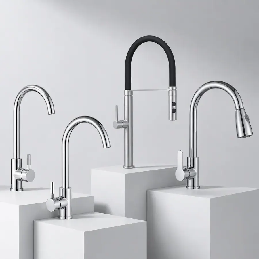 Kitchen faucets for B2B project, distribution, and OEM orders