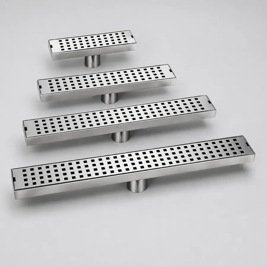 Removable grate linear drains for easier cleaning and maintenance
