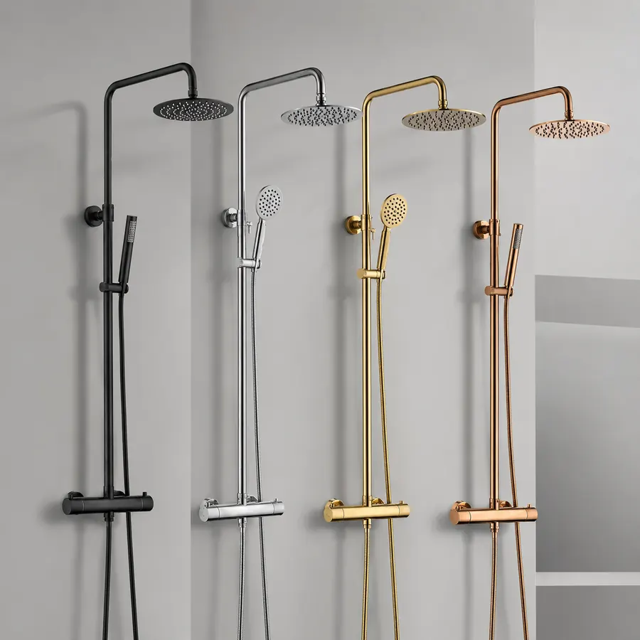 Exposed shower sets for project and distributor orders